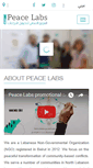 Mobile Screenshot of peace-labs.org